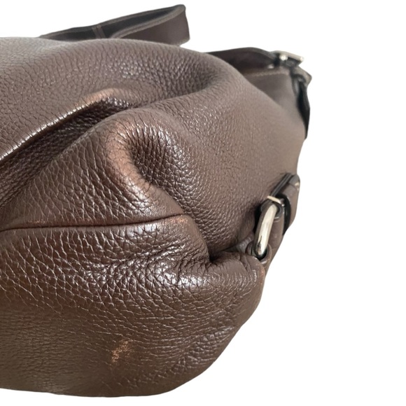 Coach 100% Leather Duffle Cross Body Bag - Picture 9 of 11